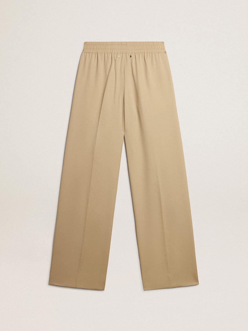 Women's sand-colored joggers